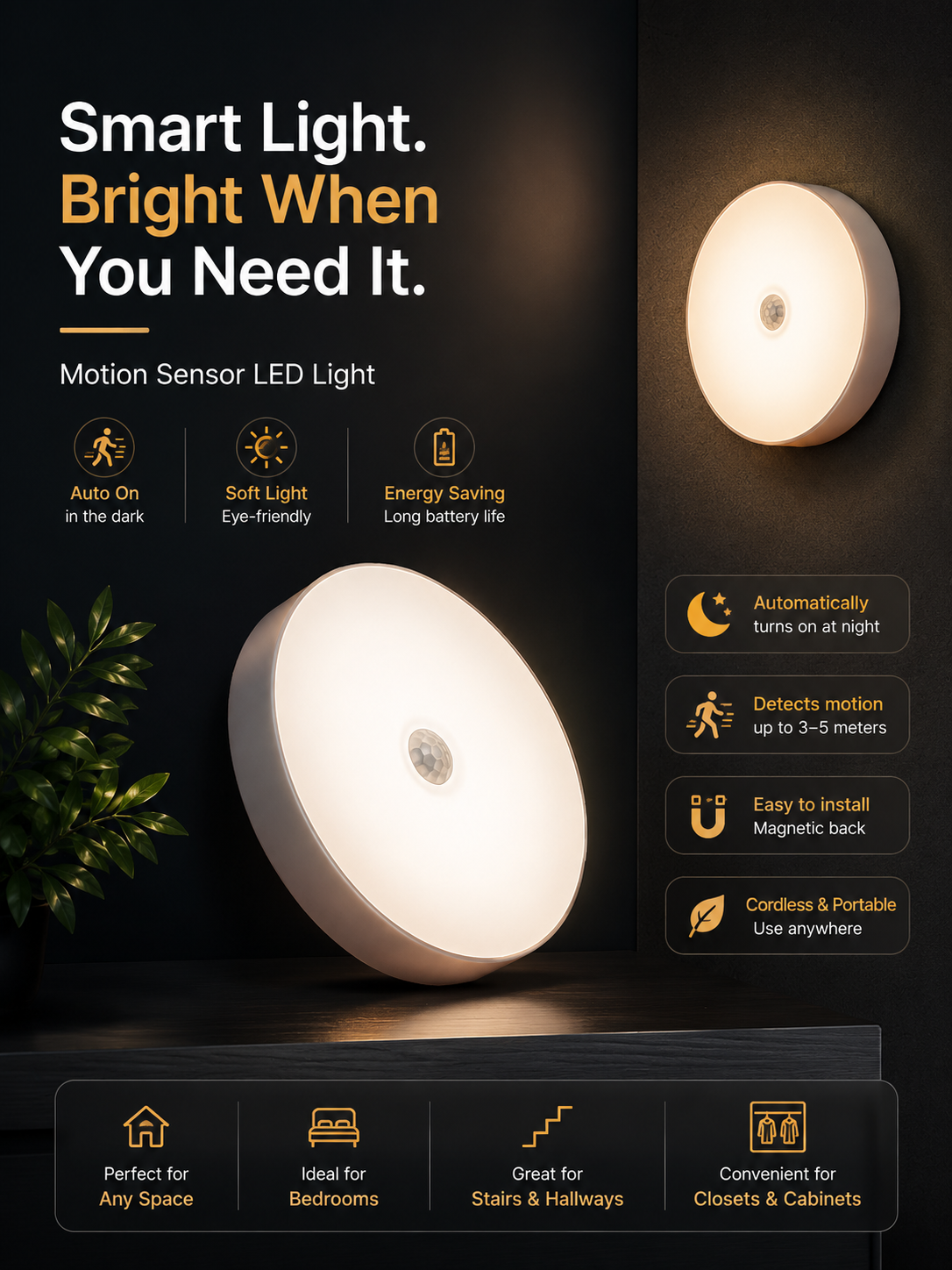 GlowSense Motion Light