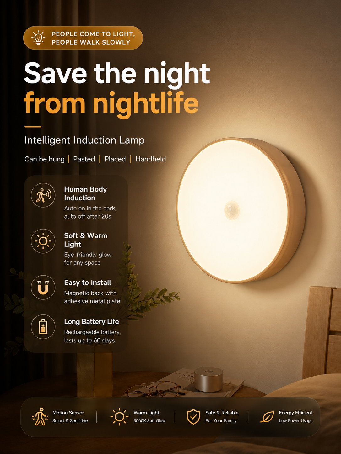 GlowSense Motion Light