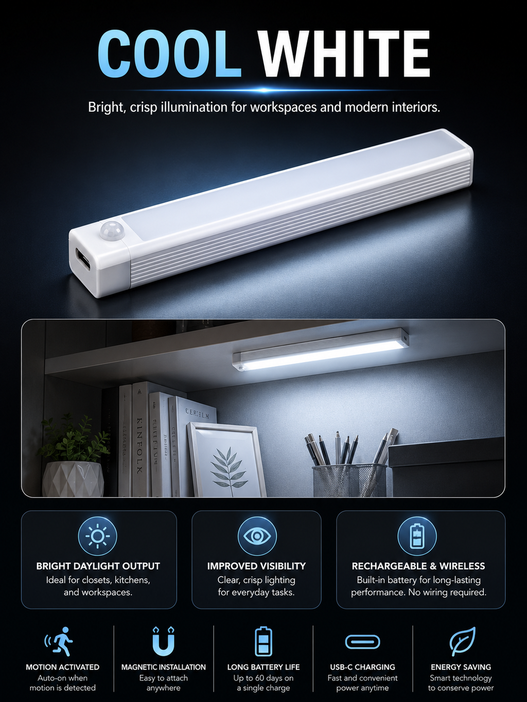 Focusly Smart Motion Light