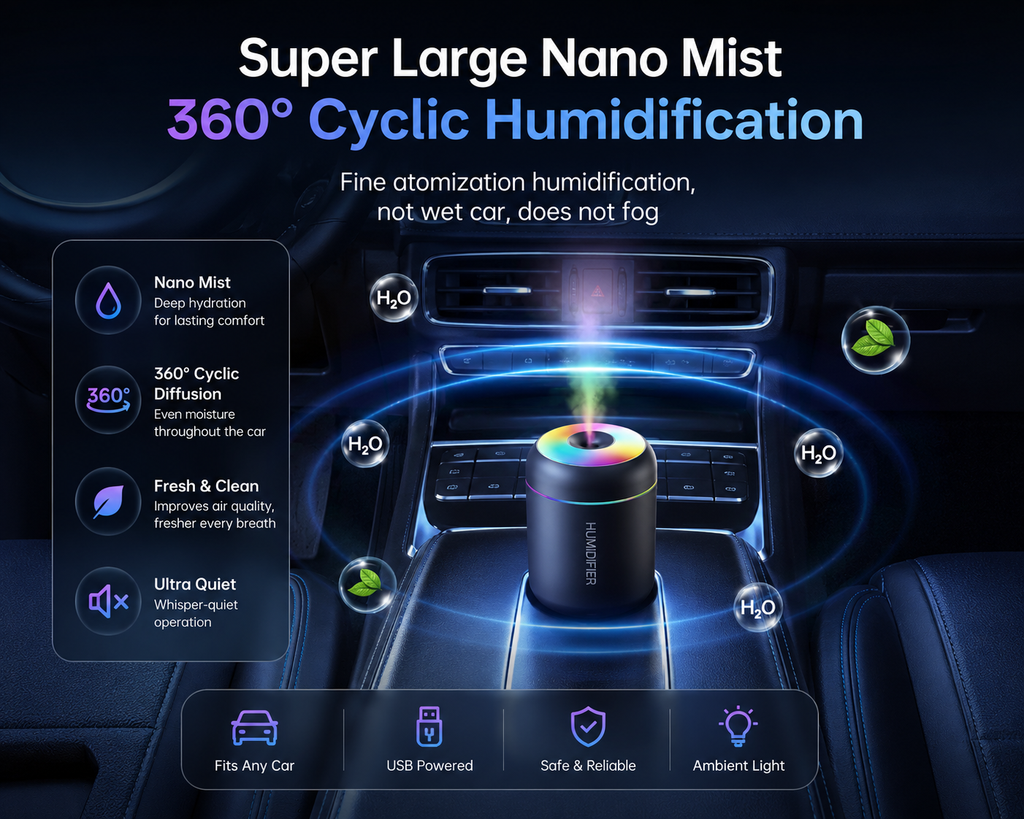 AuraMist Mini Humidifier