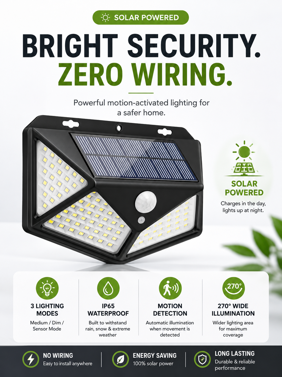 SolarGuard Motion Light