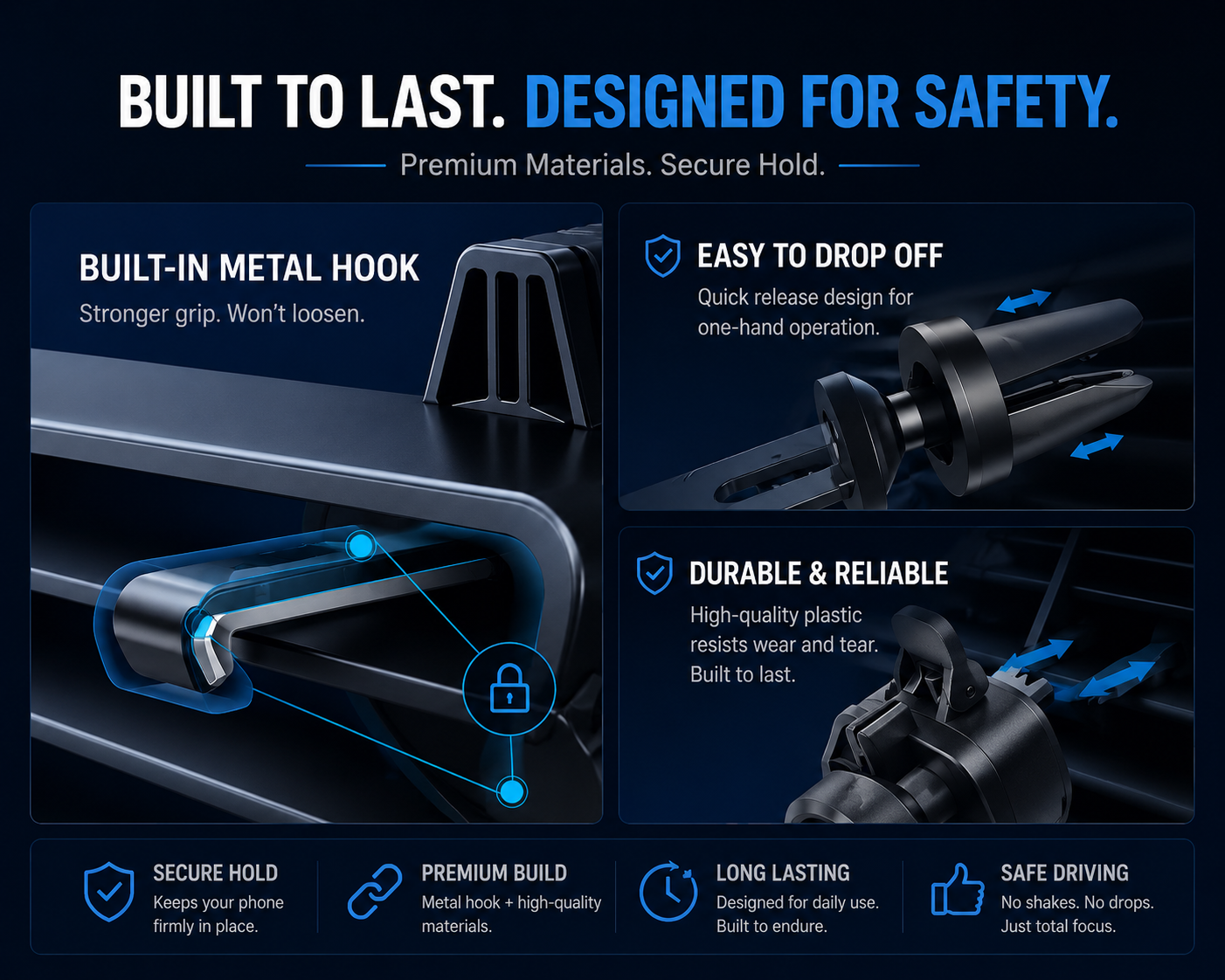 GripDrive Pro Phone Mount
