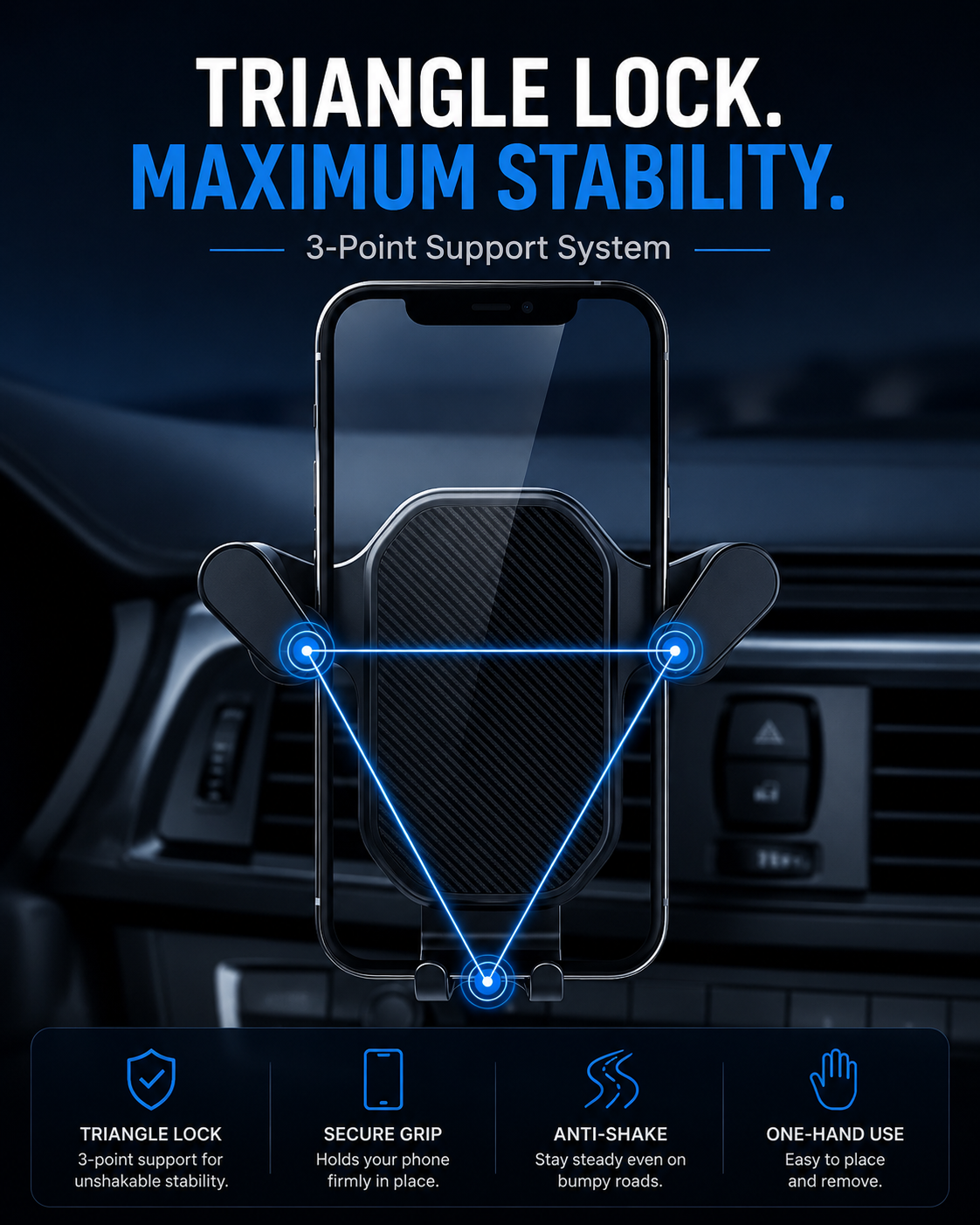 GripDrive Pro Phone Mount