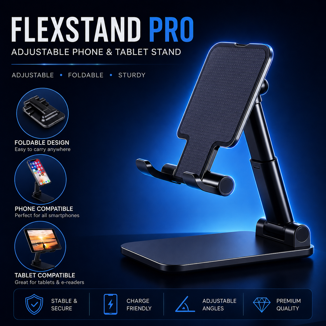 FlexStand Pro Phone & Tablet Stand